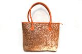 THE TOTE BAG - REAL GENUINE COWHIDE