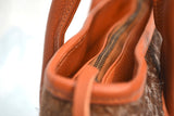 THE TOTE BAG - REAL GENUINE COWHIDE