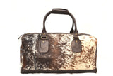 TRAVELLER DUFFLE BAG - REAL GENUINE COWHIDE