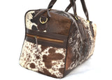 TRAVELLER DUFFLE BAG - REAL GENUINE COWHIDE