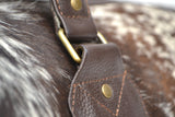 TRAVELLER DUFFLE BAG - REAL GENUINE COWHIDE