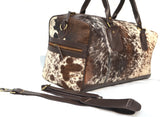 TRAVELLER DUFFLE BAG - REAL GENUINE COWHIDE