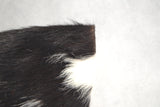 COWHIDE CUSHION COVER - BLACK AND WHITE - REAL GENUINE COWHIDE