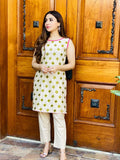 MIRROR WORK DRESS BARI EID
